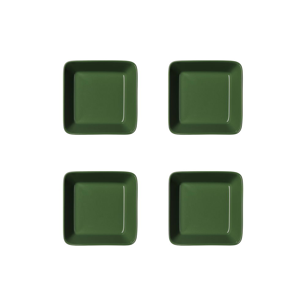 ティーマ スクエアプレート 12x12cm 4枚セット ハンター(プレート)