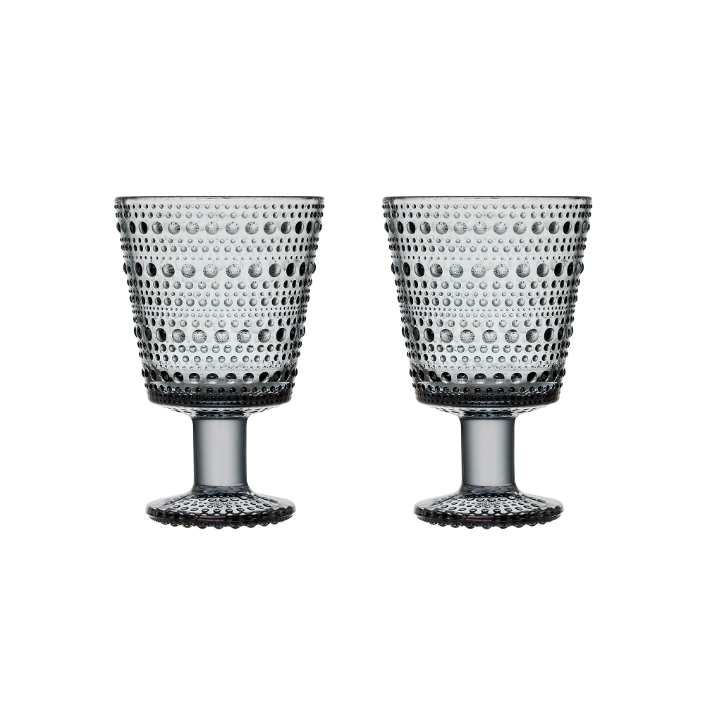 カステヘルミ ユニバーサルグラス ペア グレー(グラス)