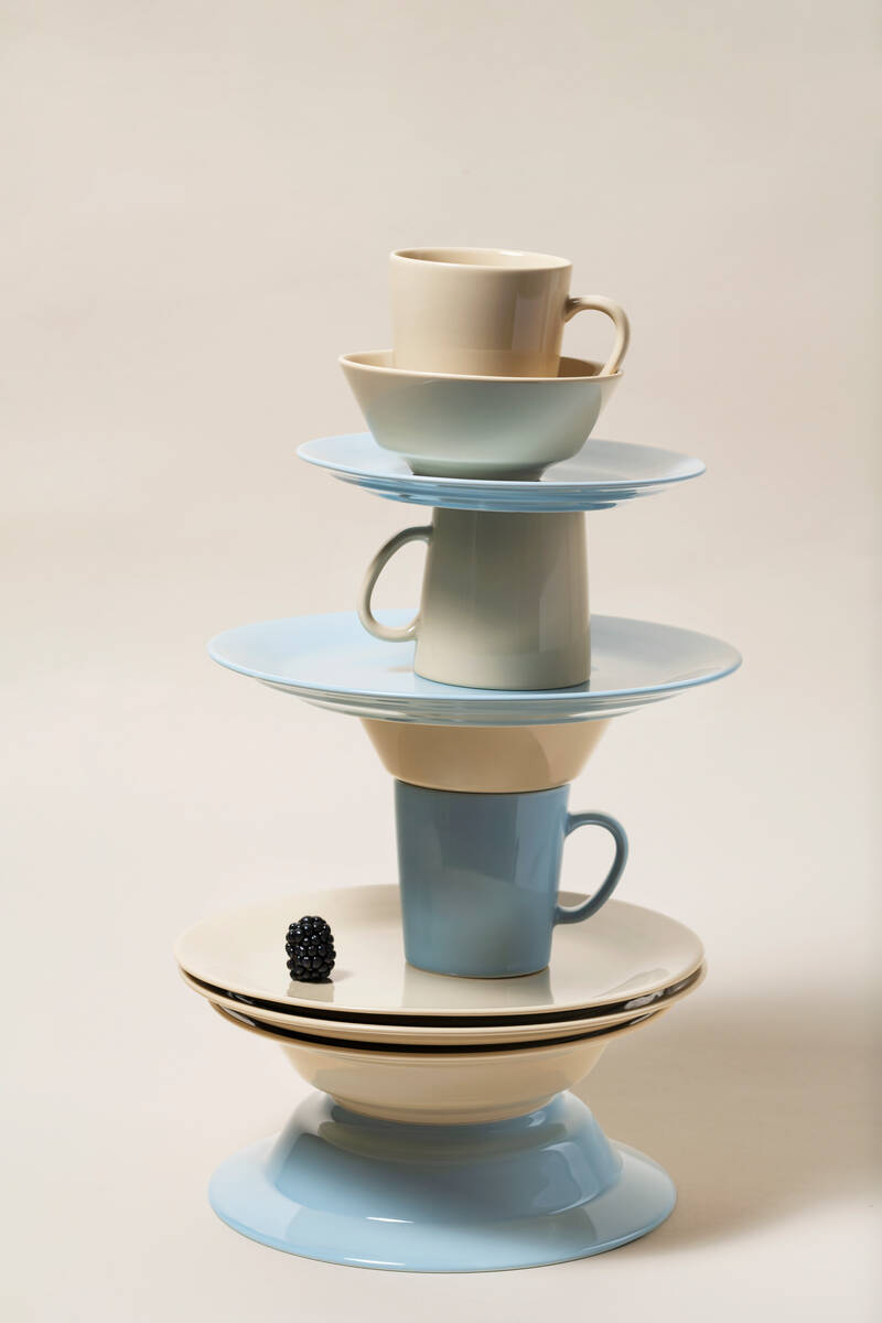 マイニオ プレート 19cm ウィンターブルーiittala/Arabia|北欧