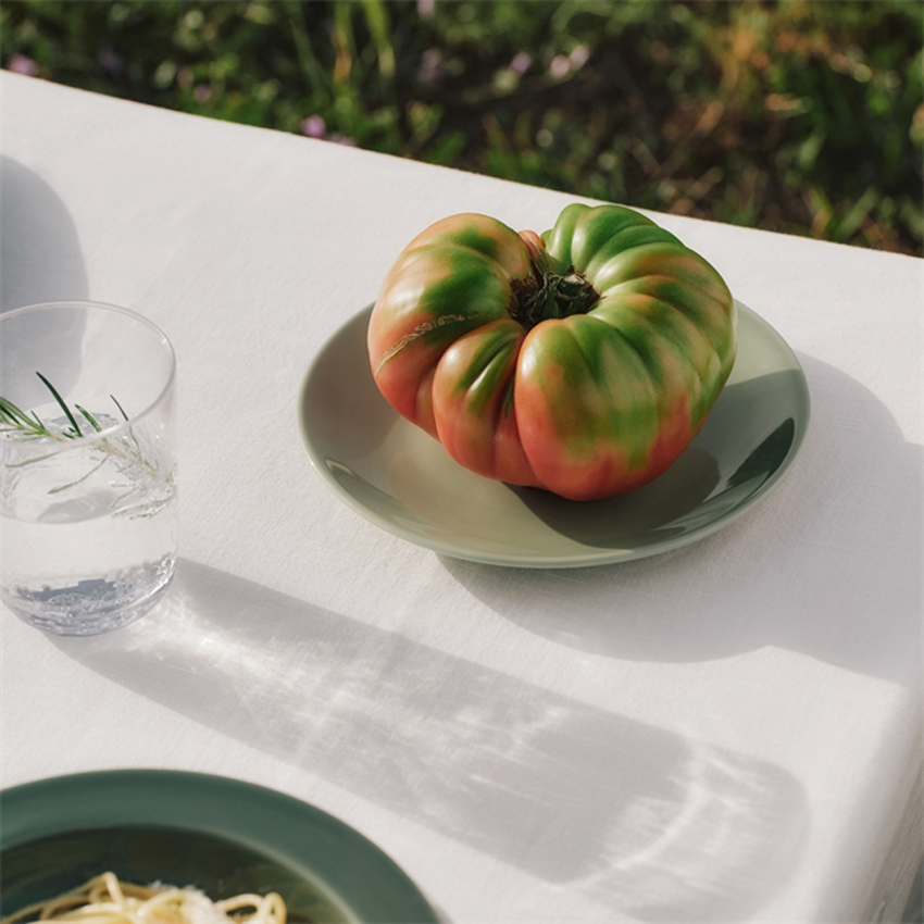 24h プレート 20cm セージグリーン