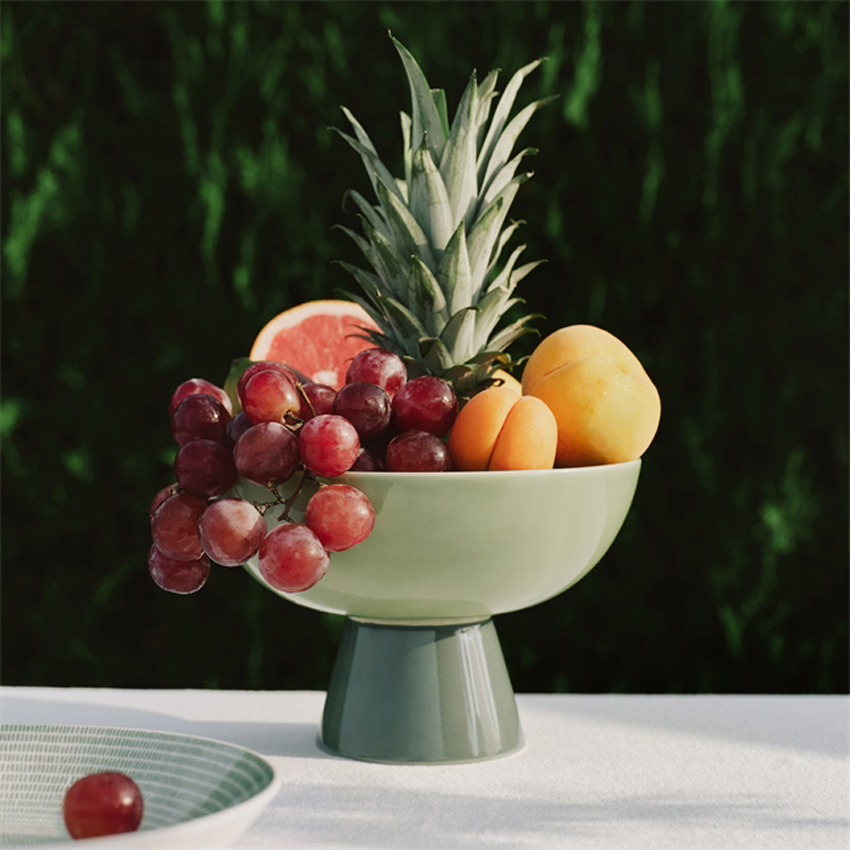 24h サービングボウル 1.8L デュオグリーン