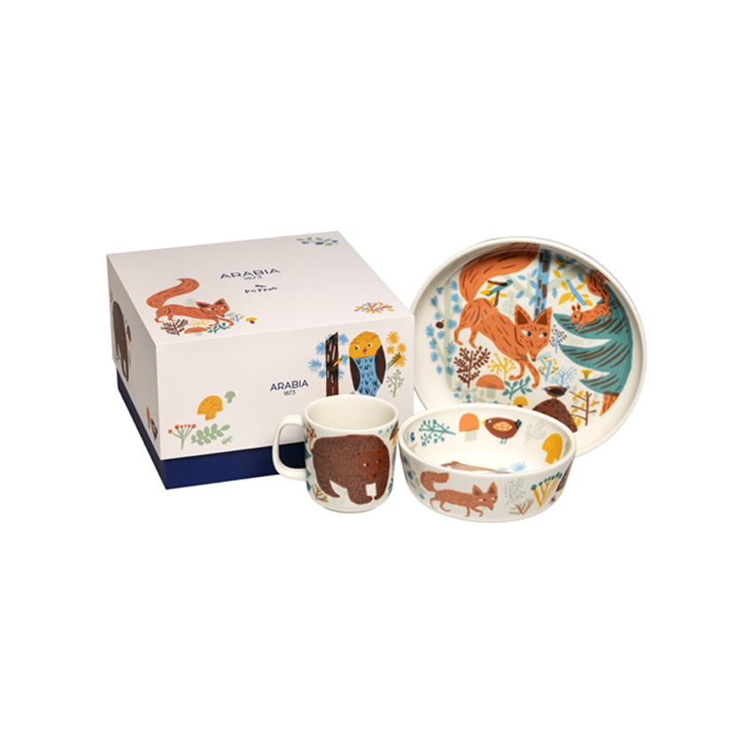 ポッポー チルドレン テーブルウェアセット フレンズ