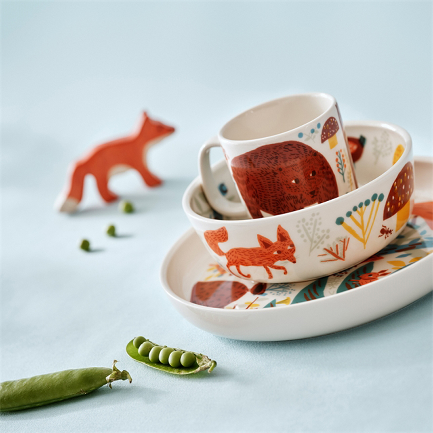 ポッポー チルドレン テーブルウェアセット フレンズ