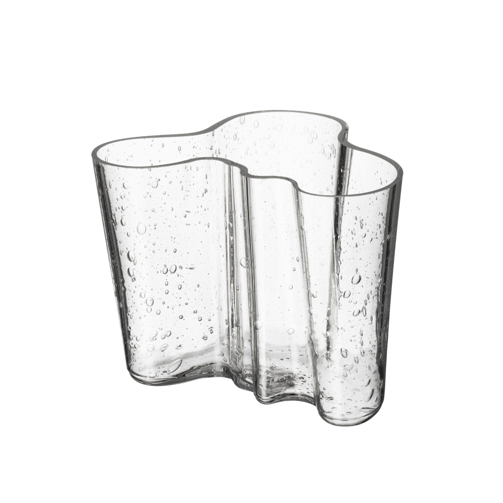 アルヴァ・アアルト コレクション ベース 120mm バブル クリア