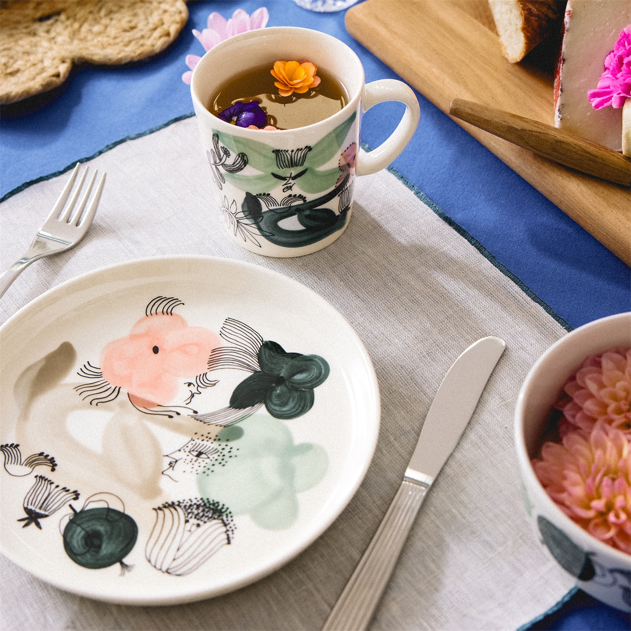 クッカマー プレート 19cm グリーン