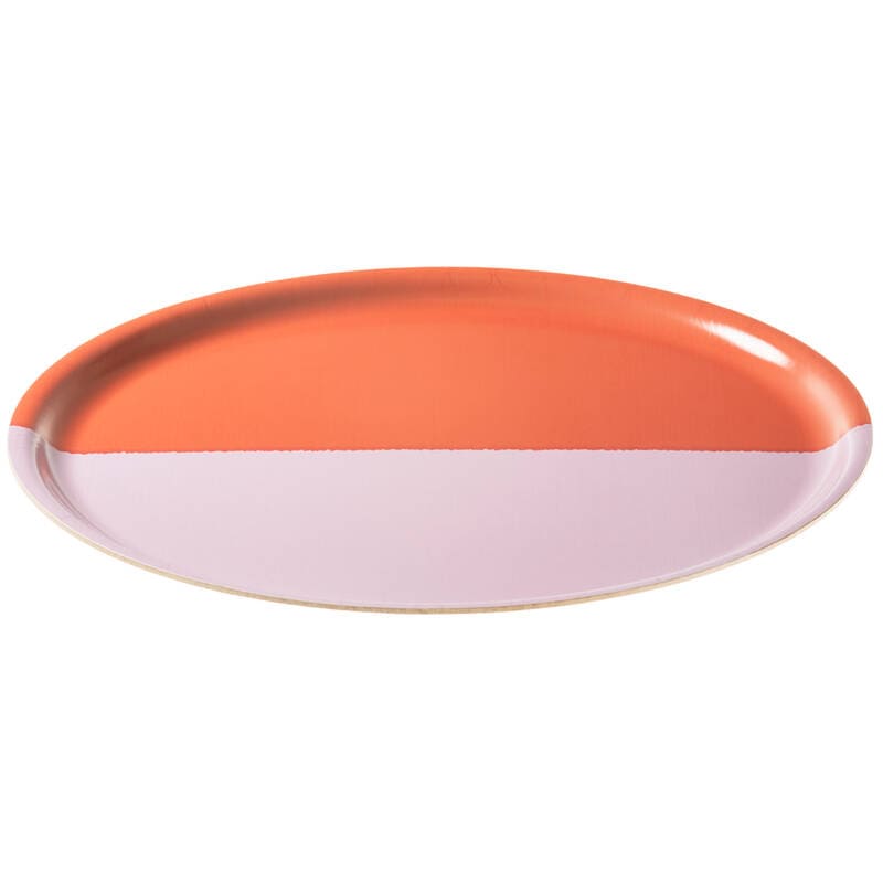 ヴオッコ トレイ 35cm ピンク・レッド
