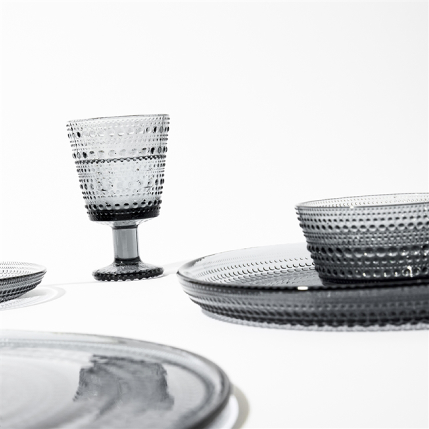 カステヘルミ プレート 24.8cm グレー