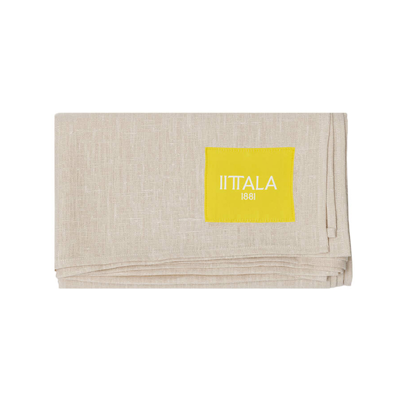 イッタラ プレイ テーブルクロス 135x250cm ベージュ・イエロー