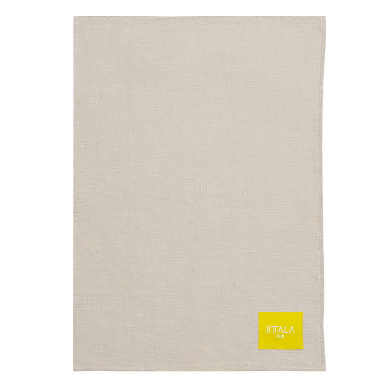 イッタラ プレイ ティータオル 47x65cm ベージュ・イエロー