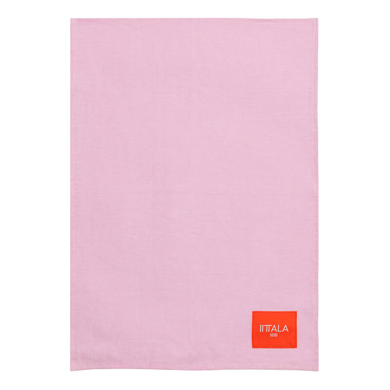 イッタラ プレイ ティータオル 47x65cm ピンク・オレンジ