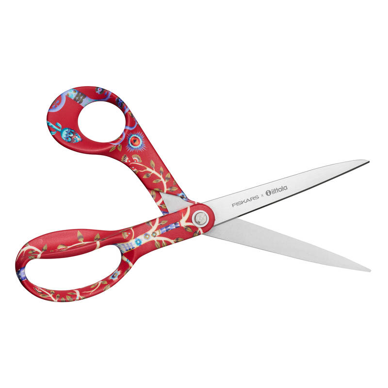 タイカ ハサミ 21cm レッド