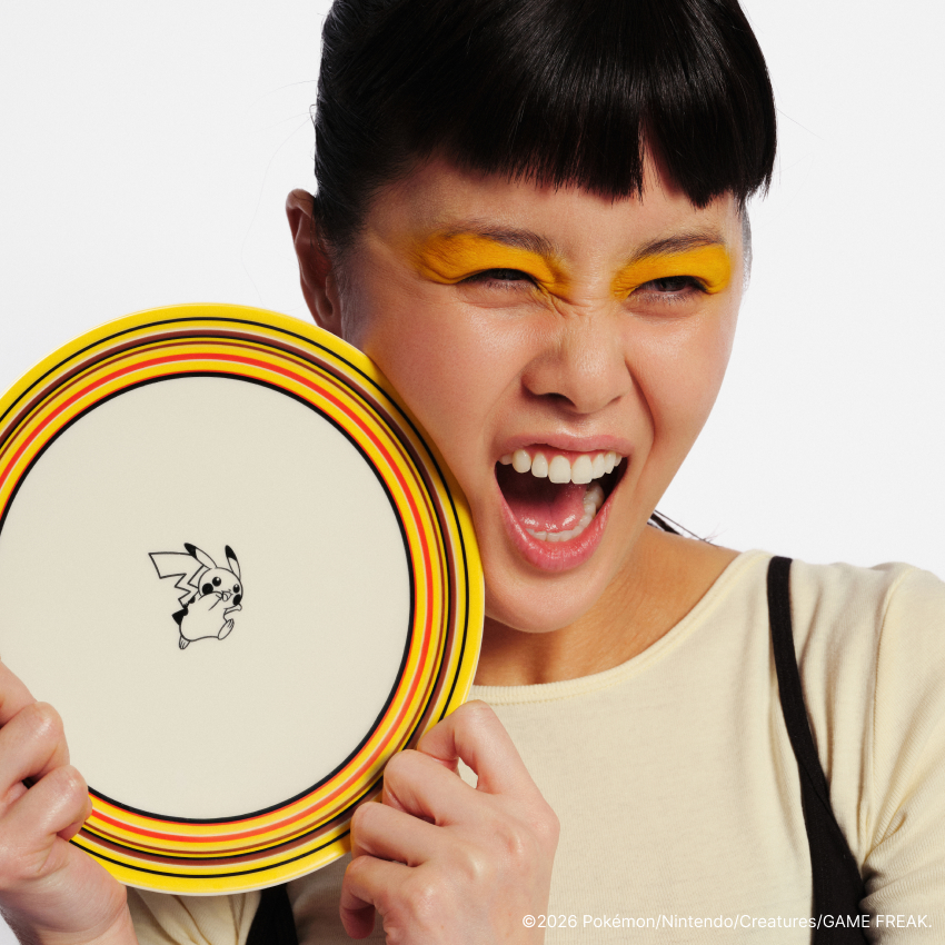 イッタラ × ポケモン オリゴ プレート 20cm