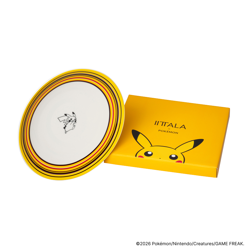 イッタラ × ポケモン オリゴ プレート 20cm