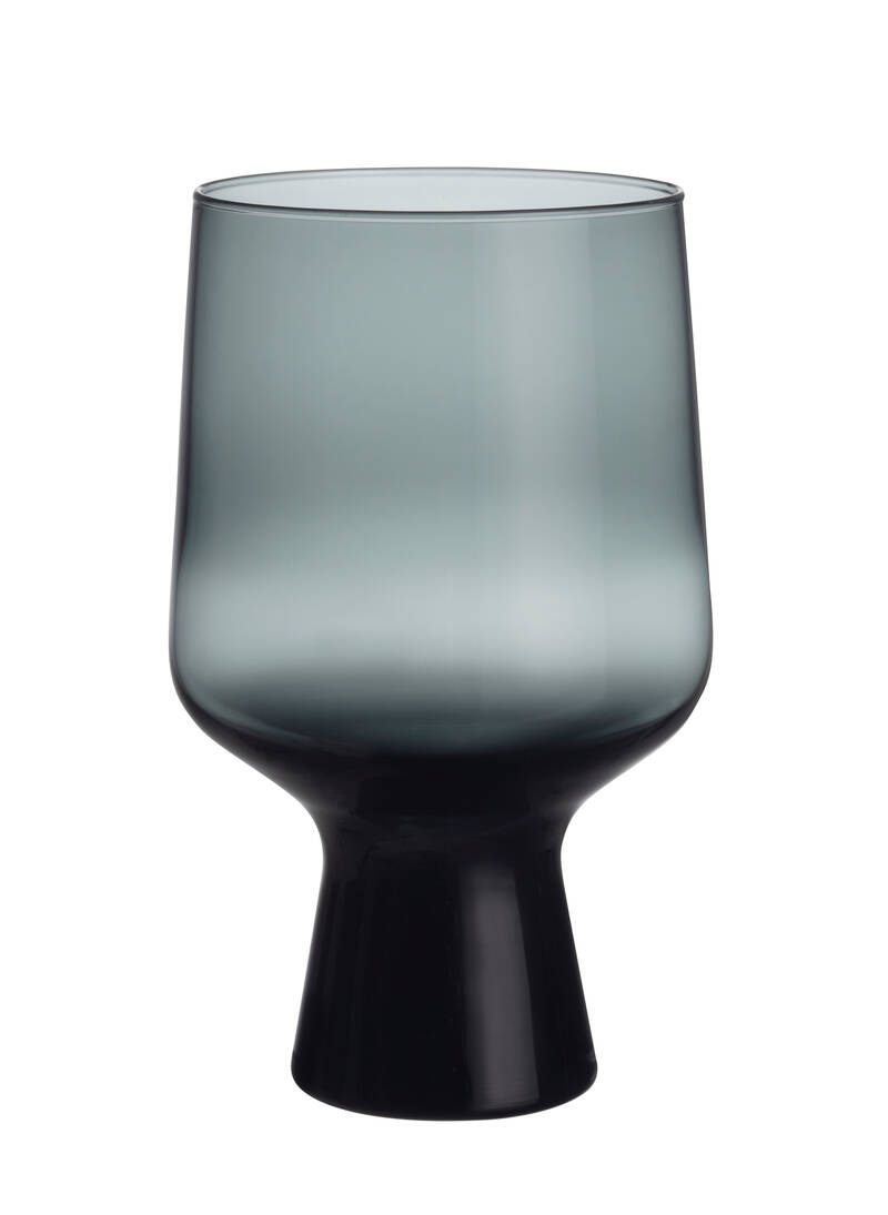 ソラーレ ゴブレット 400ml ペア スチールグレー