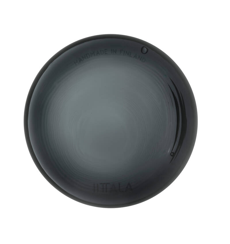 イッタラ ガラストレイ 9cm スチールグレー