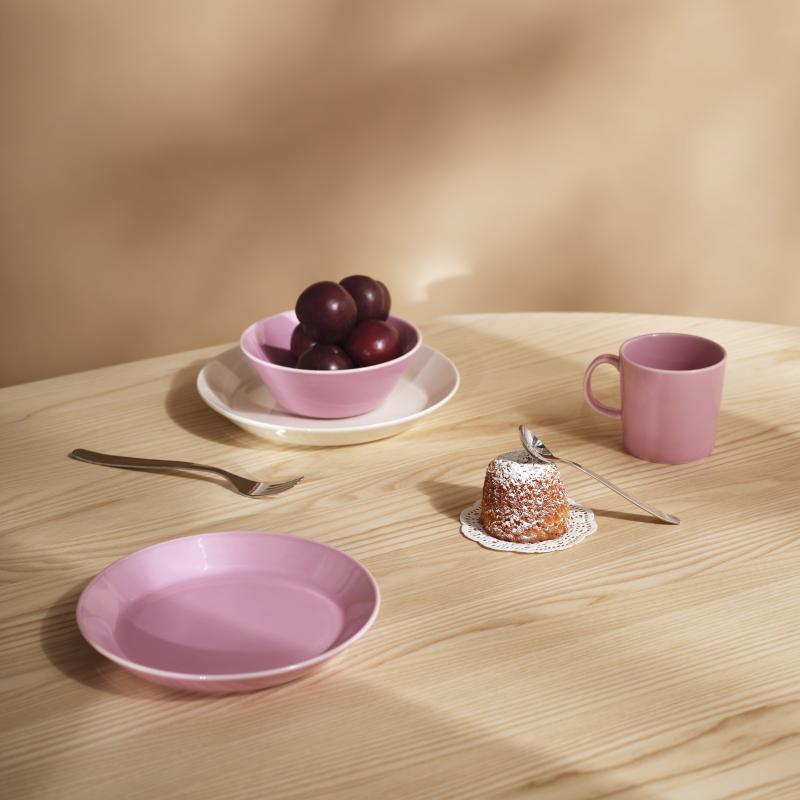 ティーマプレート21cmローズ