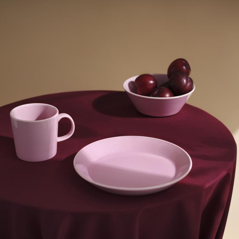 ティーマプレート21cmローズ