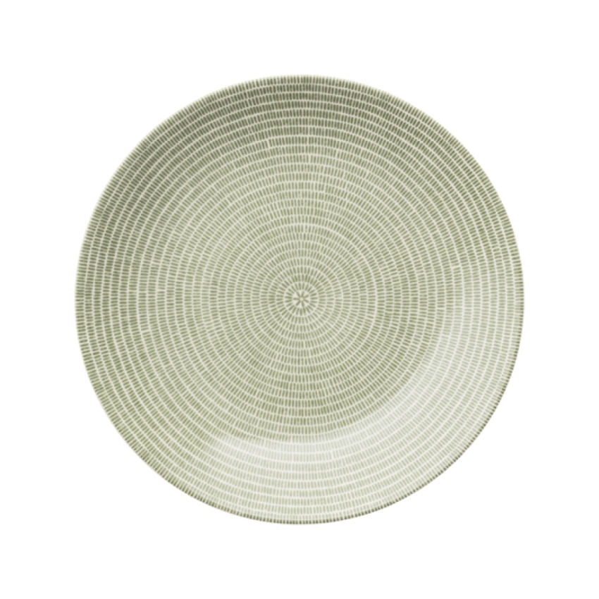 24h アベック プレート 26cm グリーン