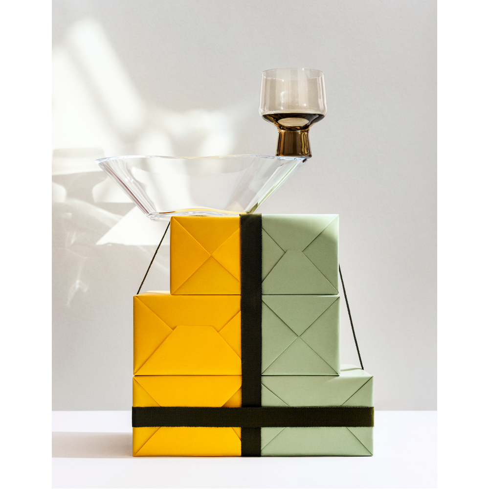 アルヴァ・アアルト コレクション フラワーボウル 279x75mm クリア