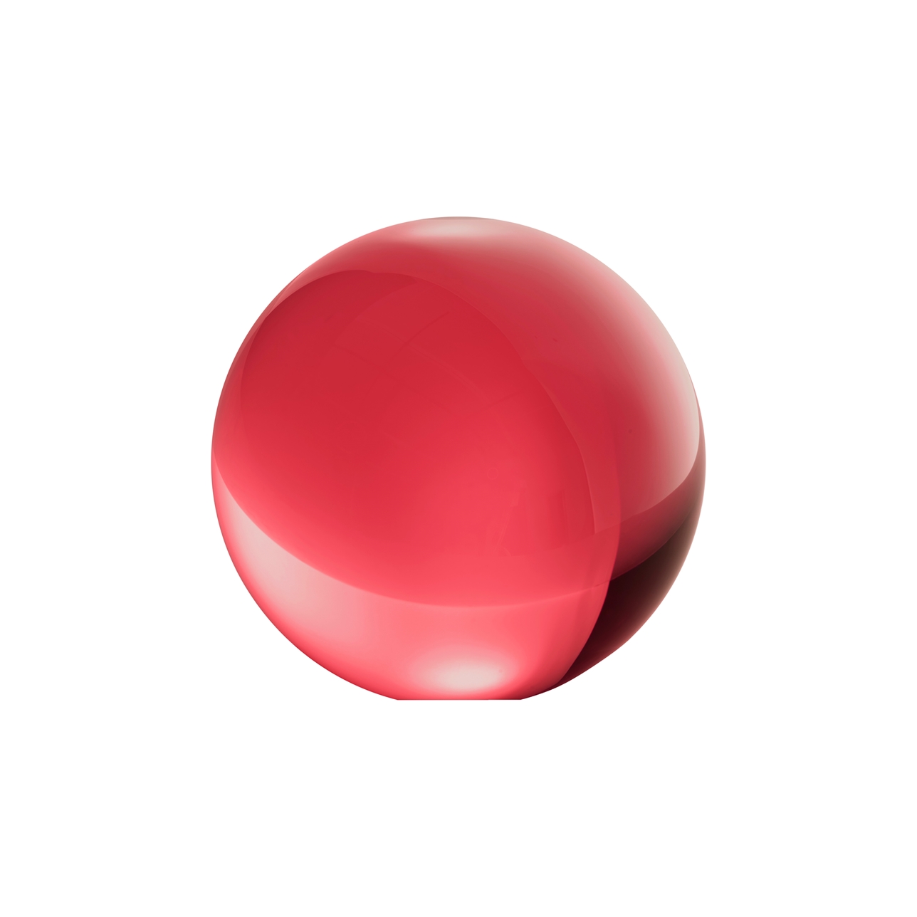 イッタラ ガラススフィア 8cm レッド(その他インテリア)