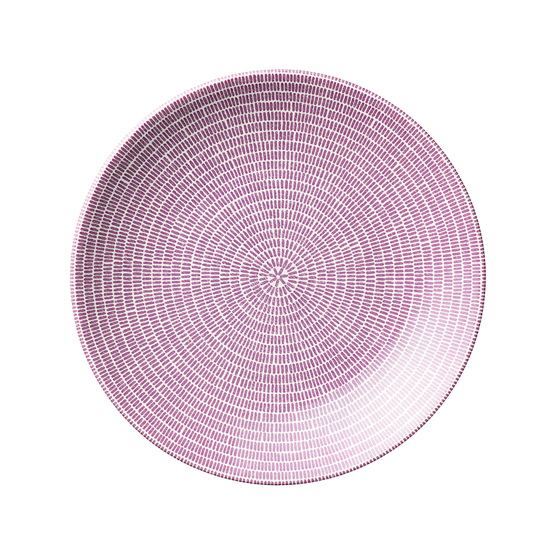 24h アベック プレート 20cm パープル