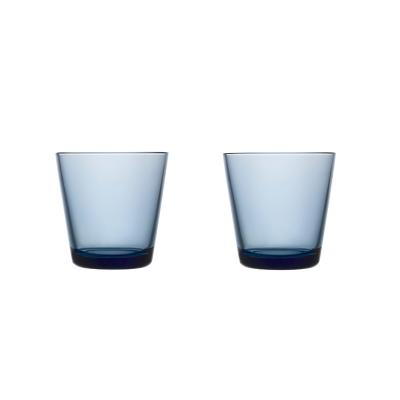 Klein Iittala Glas Kartio Aqua-Blau 